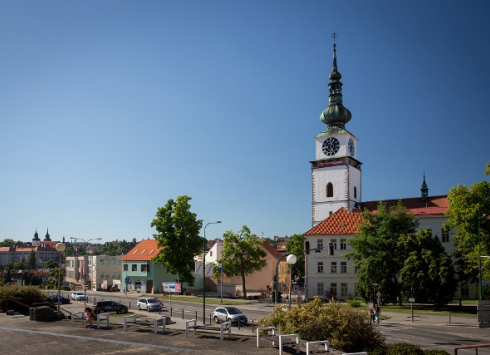 Vyhlídková věž kostela sv. Martina Třebíč