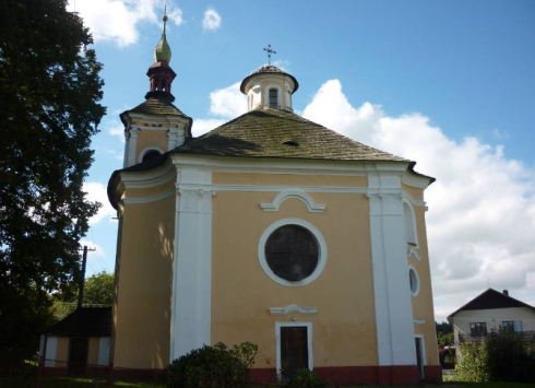 KIRCHE DES HL. JOHANNES NEPOMUK IN VYKLANTICE