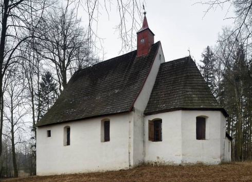 Poutní kaple sv. Vojtěcha ve Studnici u Telče