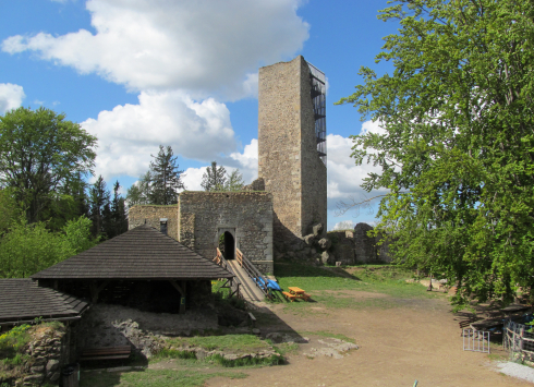 Zřícenina hradu Orlík