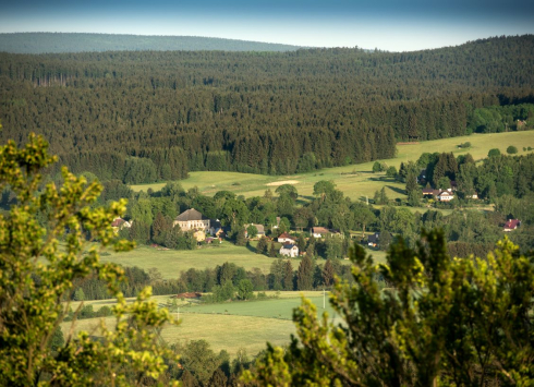 Milovská naučná stezka, obec Křižánky