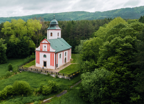 kostel sv. Víta v Zahrádkách u Ledče