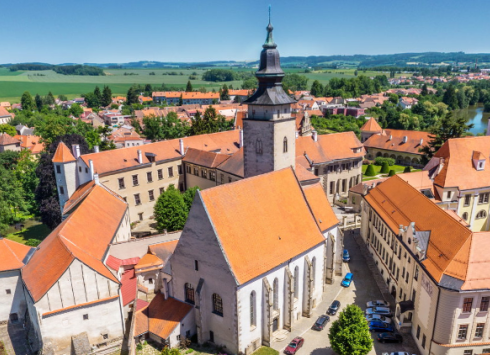 Vyhlídková věž kostela sv. Jakuba Telč