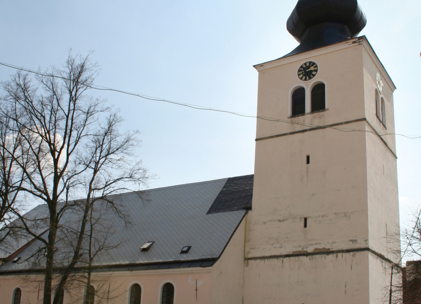 Kostel Všech svatých Kamenice nad Lipou