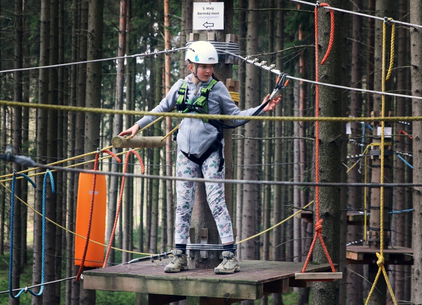 Lanový park Outdoor Domanín