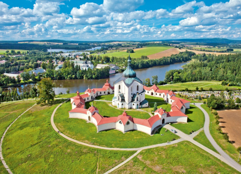 Poutní kostel sv. Jana Nepomuckého na Zelené hoře (UNESCO)