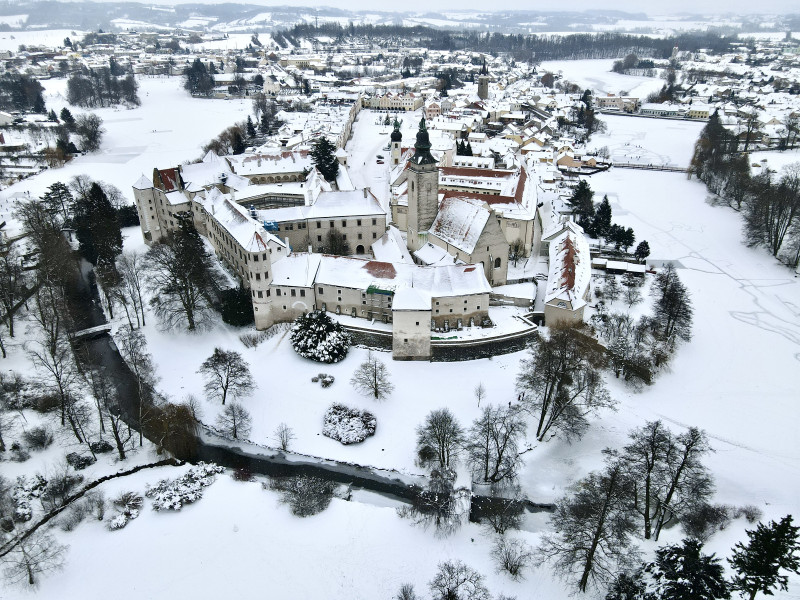 Zasněžená Telč