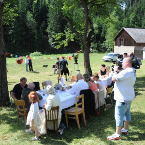 Natáčení filmu Špunti na vodě na Šlakhamru